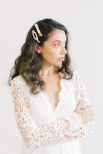 Oversized Pearl Hair Clips