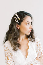 Oversized Pearl Hair Clips