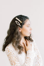 Oversized Pearl Hair Clips