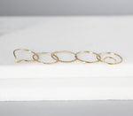 Minimalist Gold Fill Rings, Stacking Rings, Sparkle Rings, Simple Boho Gold Jewelry