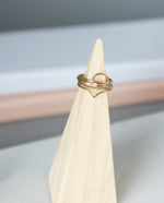 Minimalist Gold Fill Rings, Stacking Rings, Sparkle Rings, Simple Boho Gold Jewelry
