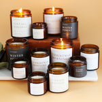 Vintage Holiday Candle - Scented Holiday Candle, Scents of pine and warm spice