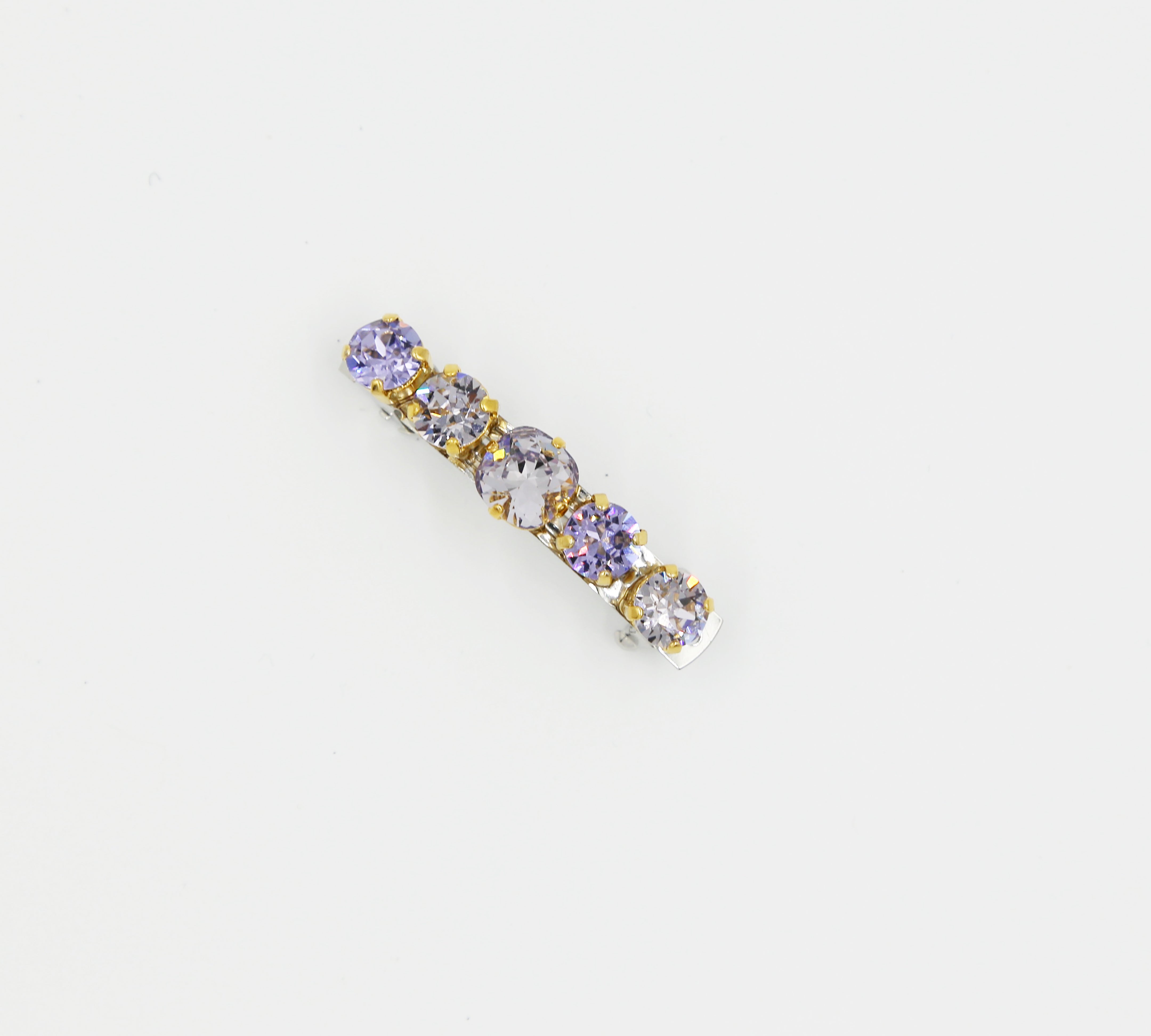 Medium Swarovski Hair Barrettes