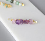 Gemstone Barrettes, Healing Crystals, Jade, Moonstone, Amethyst, Citrine, Aquamarine, Quartz, Hair Accessories, Clip