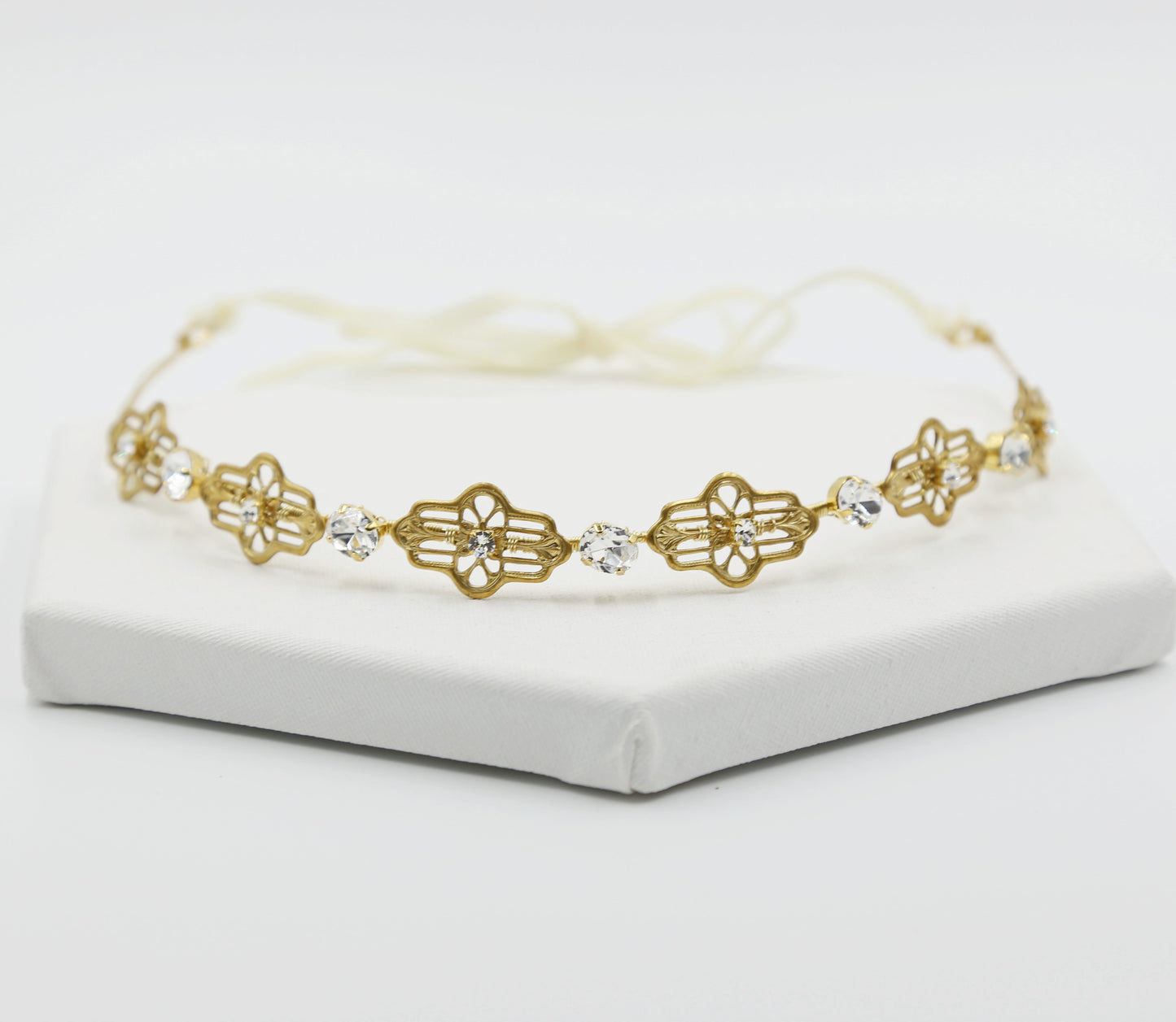 Art Deco Swarovski Crown