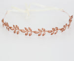 rose gold bridal hair accessories 