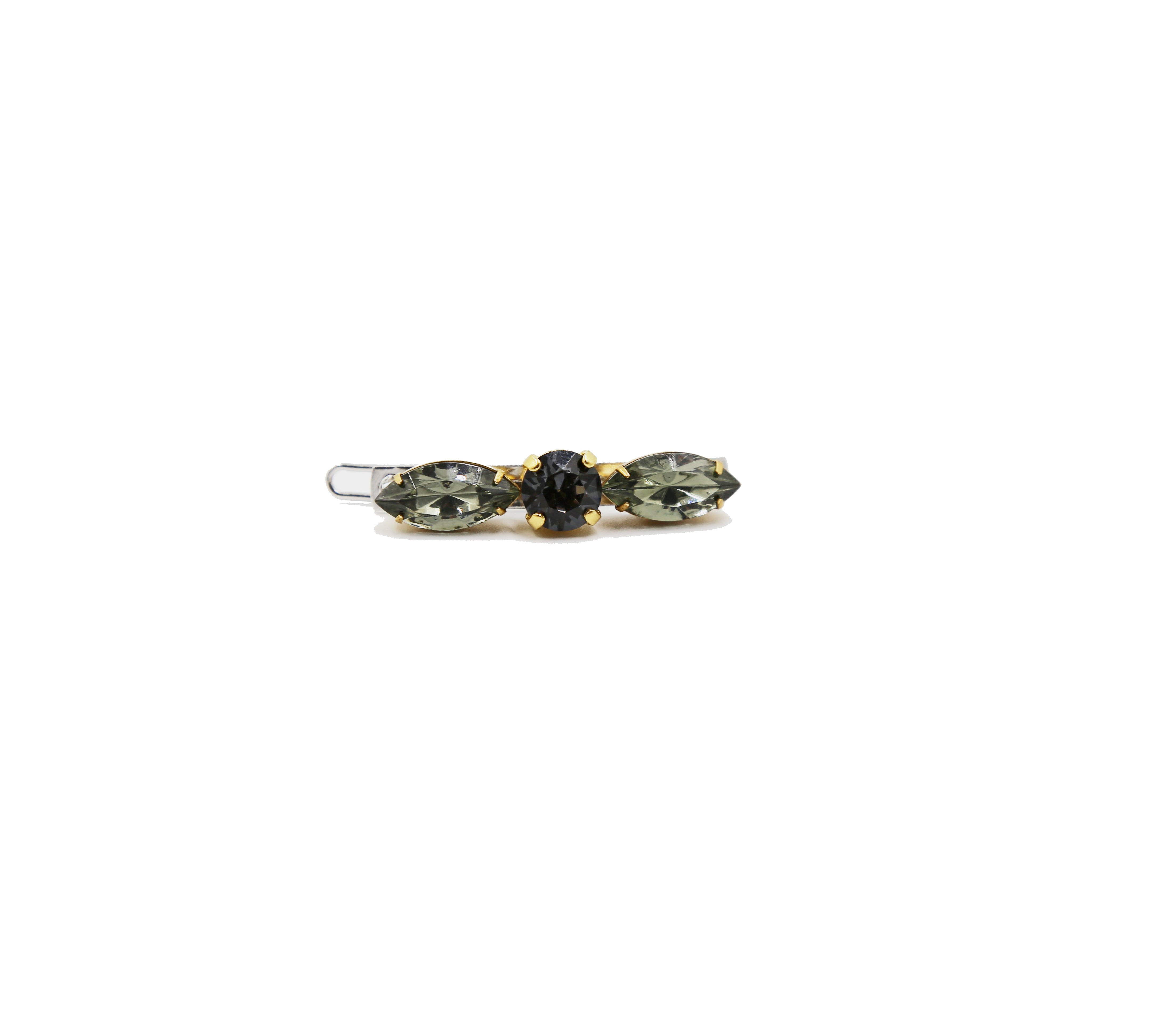 Small Swarovski Hair Barrettes
