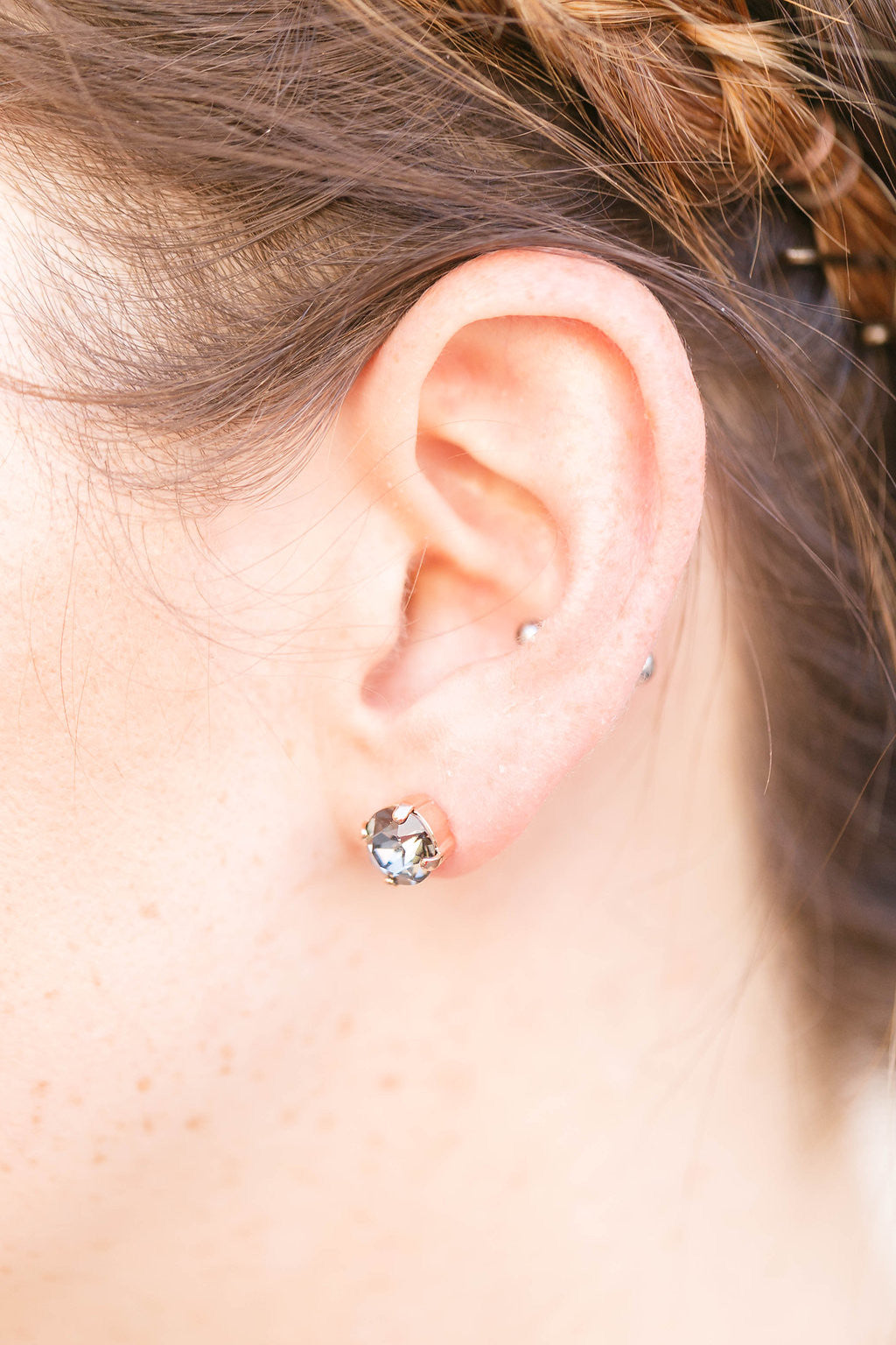 swarovski stud earrings
