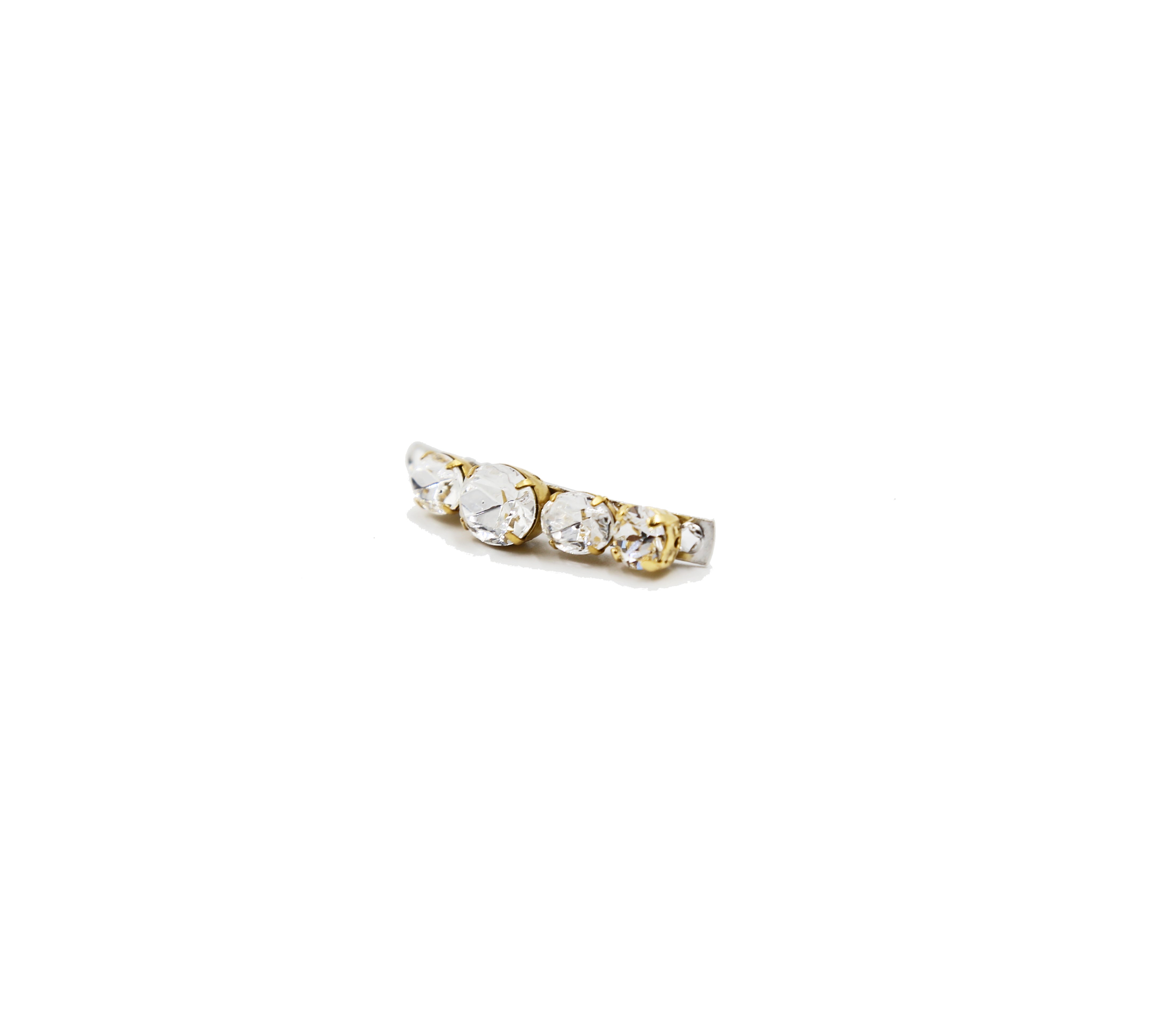 Small Swarovski Hair Barrettes