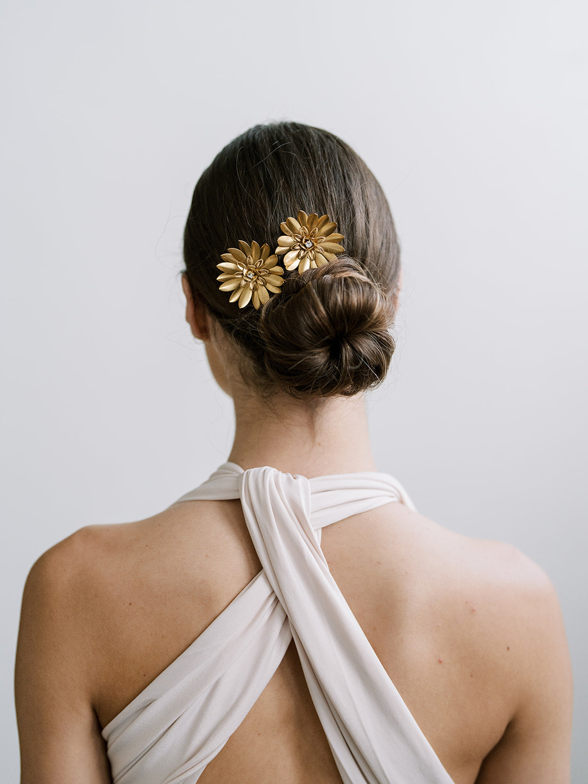 Dahlia Mini Combs, Set of Two, Hairpiece, Wedding Accessory, Bridal, Hair Clip, Hair Accessories