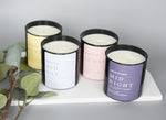 Day Long Candles - Luxe spa candles (black vessel), Scented Candles, Tumbler Candles