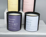 Day Long Candles - Luxe spa candles (black vessel), Scented Candles, Tumbler Candles