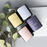 Day Long Candles - Luxe spa candles (black vessel), Scented Candles, Tumbler Candles
