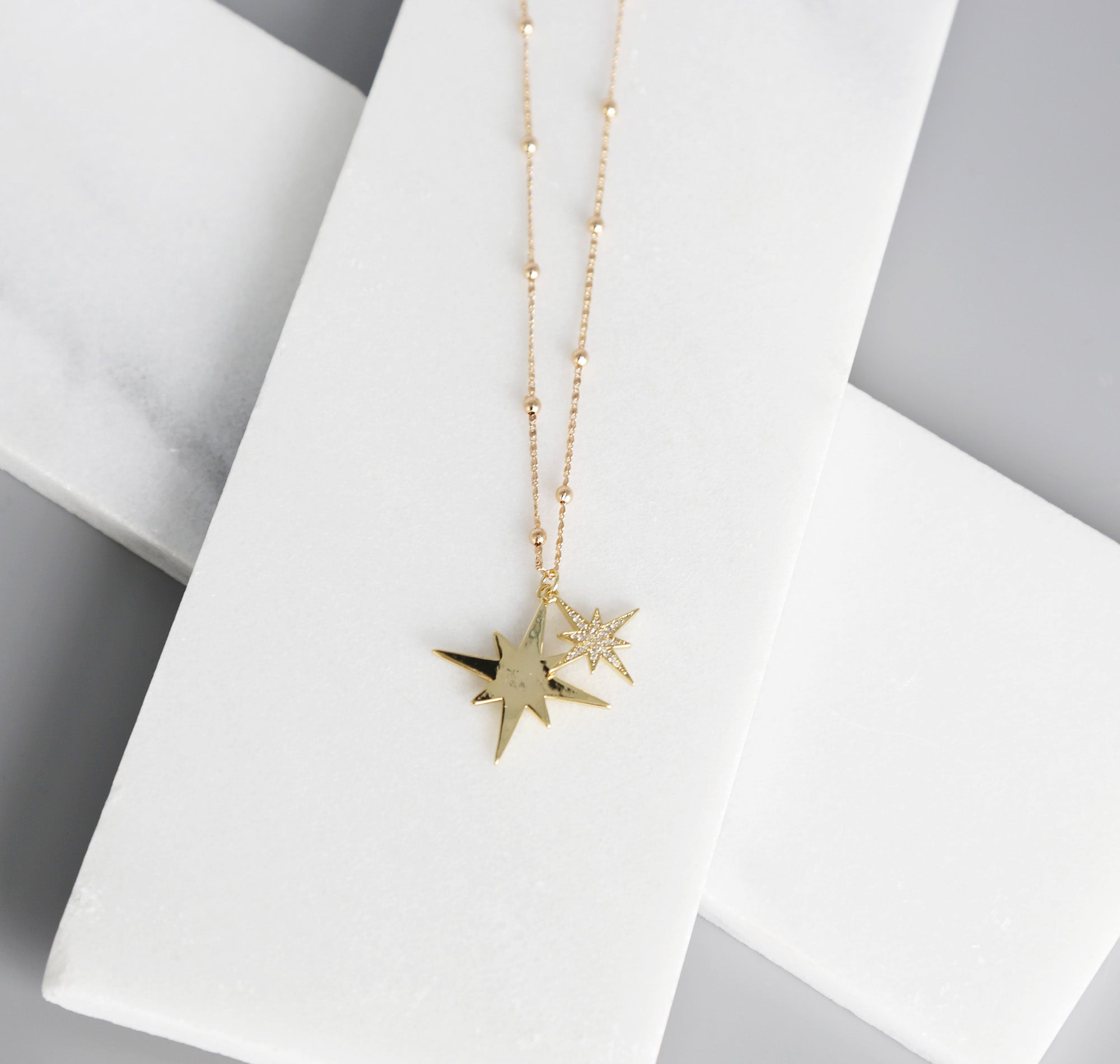 Shooting star necklace