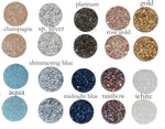 druzy gemstone colors