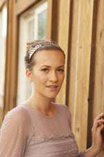 gold laurel leaf headband