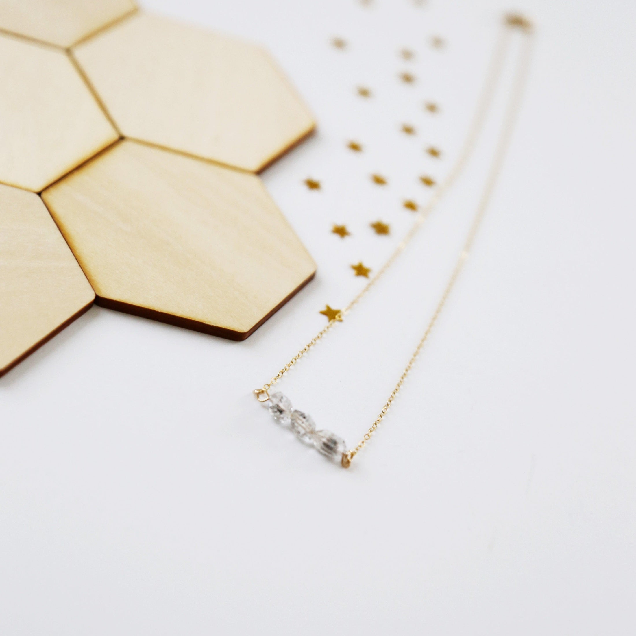 herkimer diamond necklace