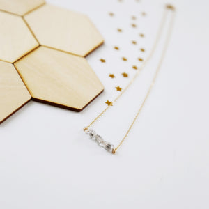 herkimer diamond necklace