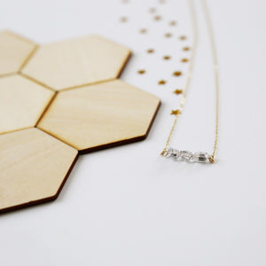 herkimer diamond necklace