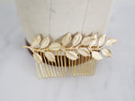 gold wedding comb
