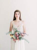 wildflower bridal crown