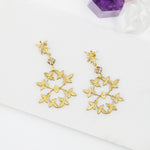 Laurel Vine Statement Earrings