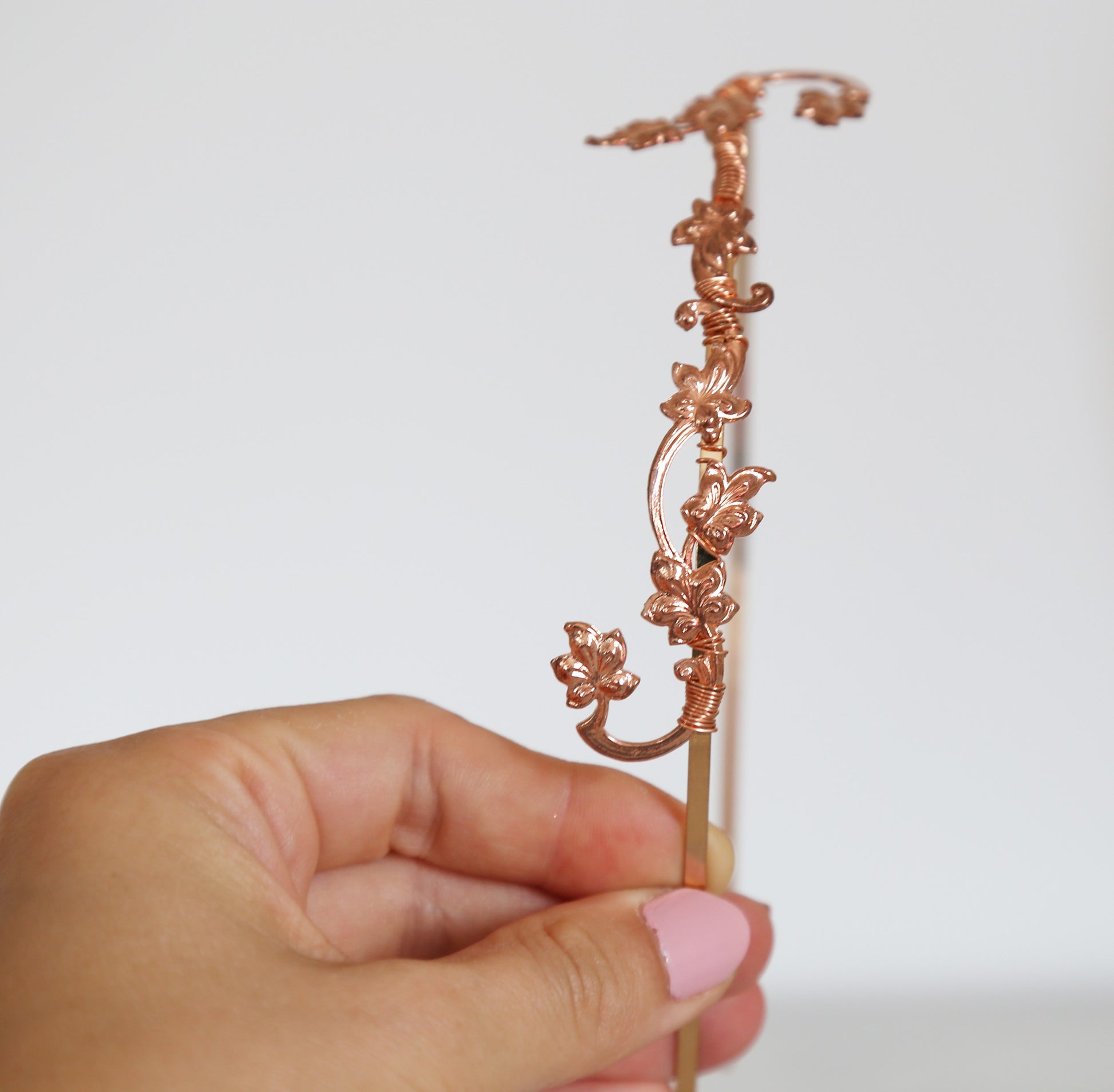 rose gold headband
