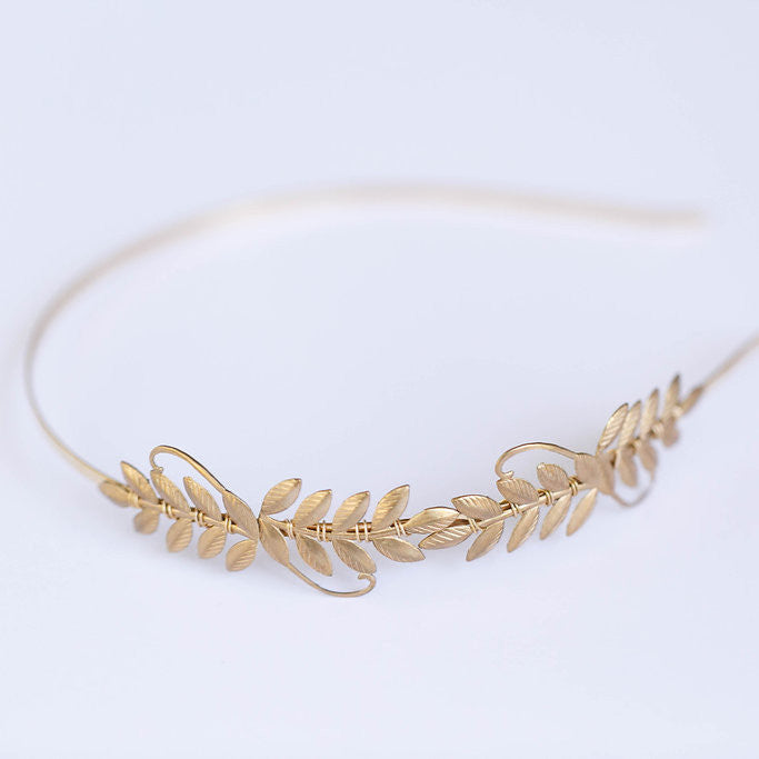 laurel leaf headband