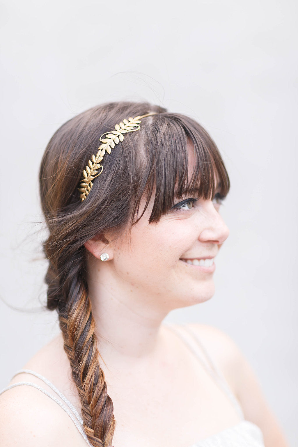 laurel leaf headband
