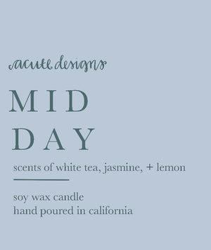 Day Long Candles - Luxe spa candles (black vessel), Scented Candles, Tumbler Candles