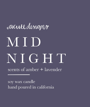 Day Long Candles - Luxe spa candles (black vessel), Scented Candles, Tumbler Candles