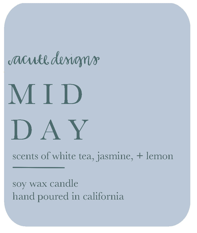 Day Long Candles - Luxe spa candles (white vessel), Scented Candles, Tumbler Candles