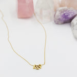 Double Letter - Monogrammed Necklace - Gold Fill or Sterling Silver