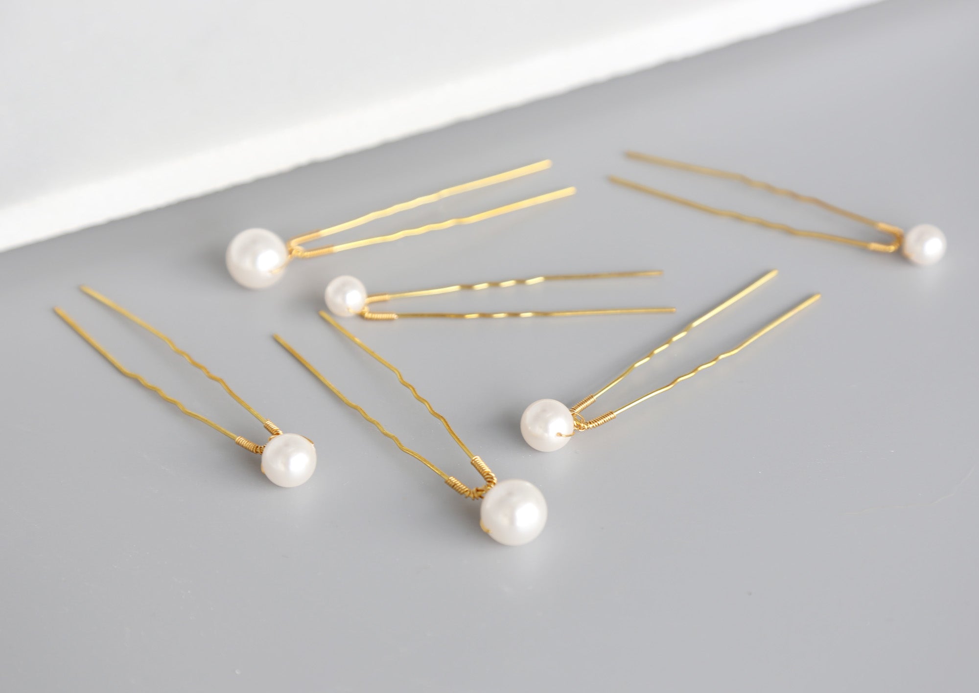 Simple Pearl Hair Sticks, Hairpins, Swarovski, Hairpiece, Wedding Accessory, Bridal, Hair Clip, Hair Accessories, Bridal Head Piece, Gold Comb