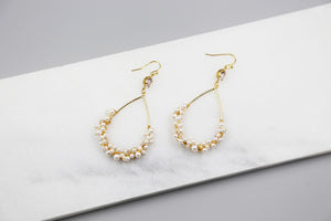 Teardrop Pearl Bundle Statement Earrings