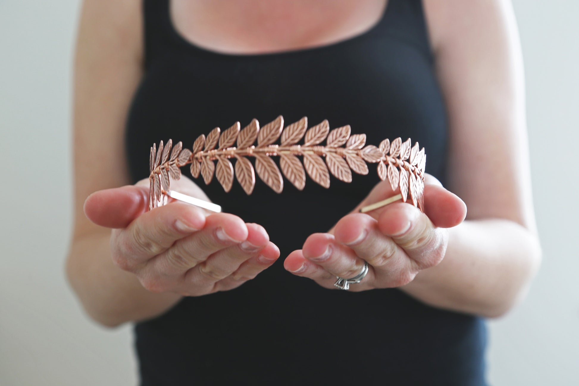 rose gold headband