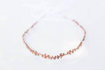 rose gold bridal hair accessories