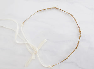 gold bridal crown