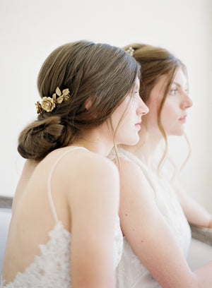 wedding back hair comb