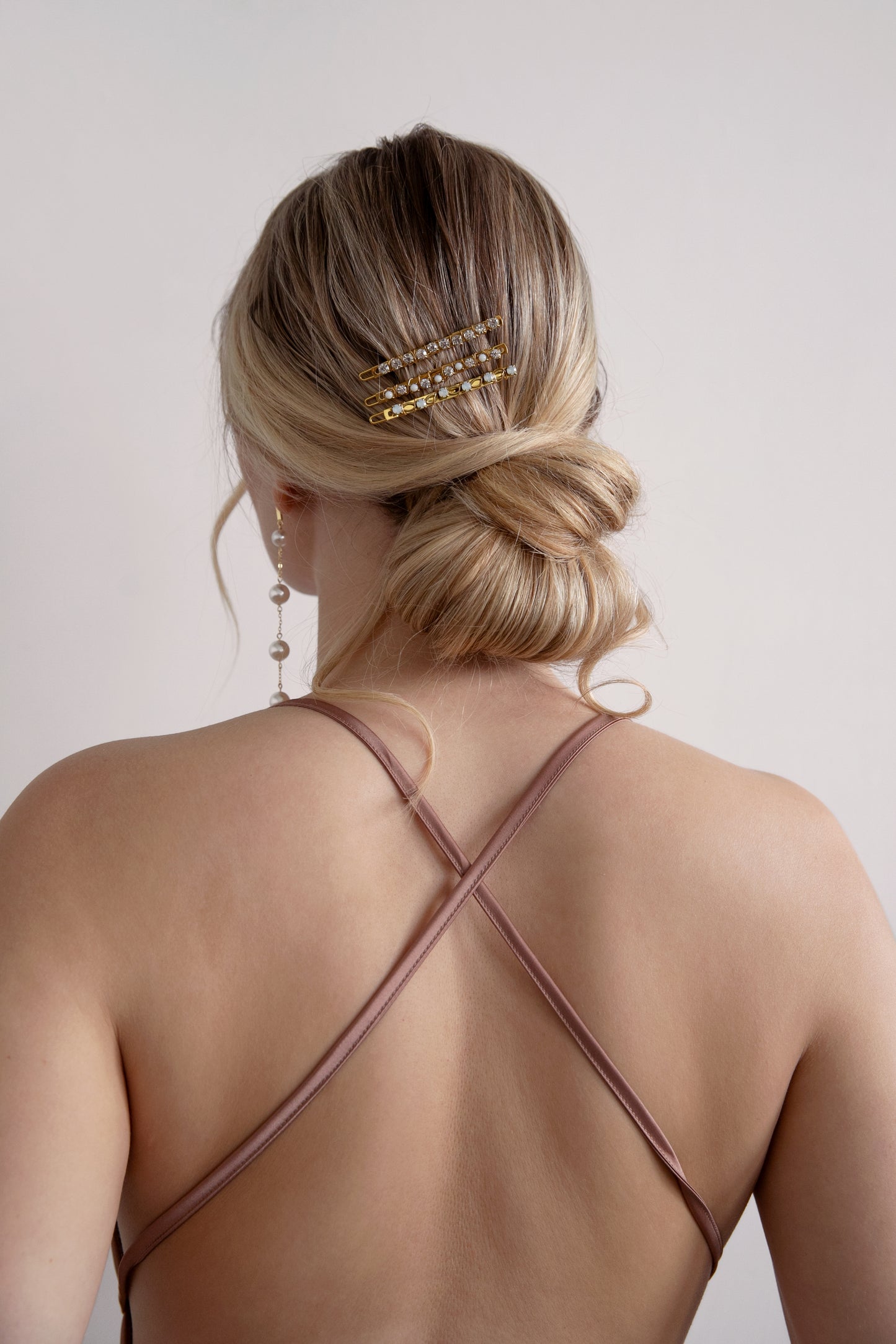 Miriam - Set of Three Sparkling Barrettes