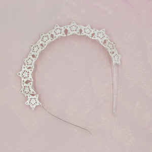 Starry Night Crown - Silver Headband, Celestial, Bridal, Head Piece, Hair Accessories