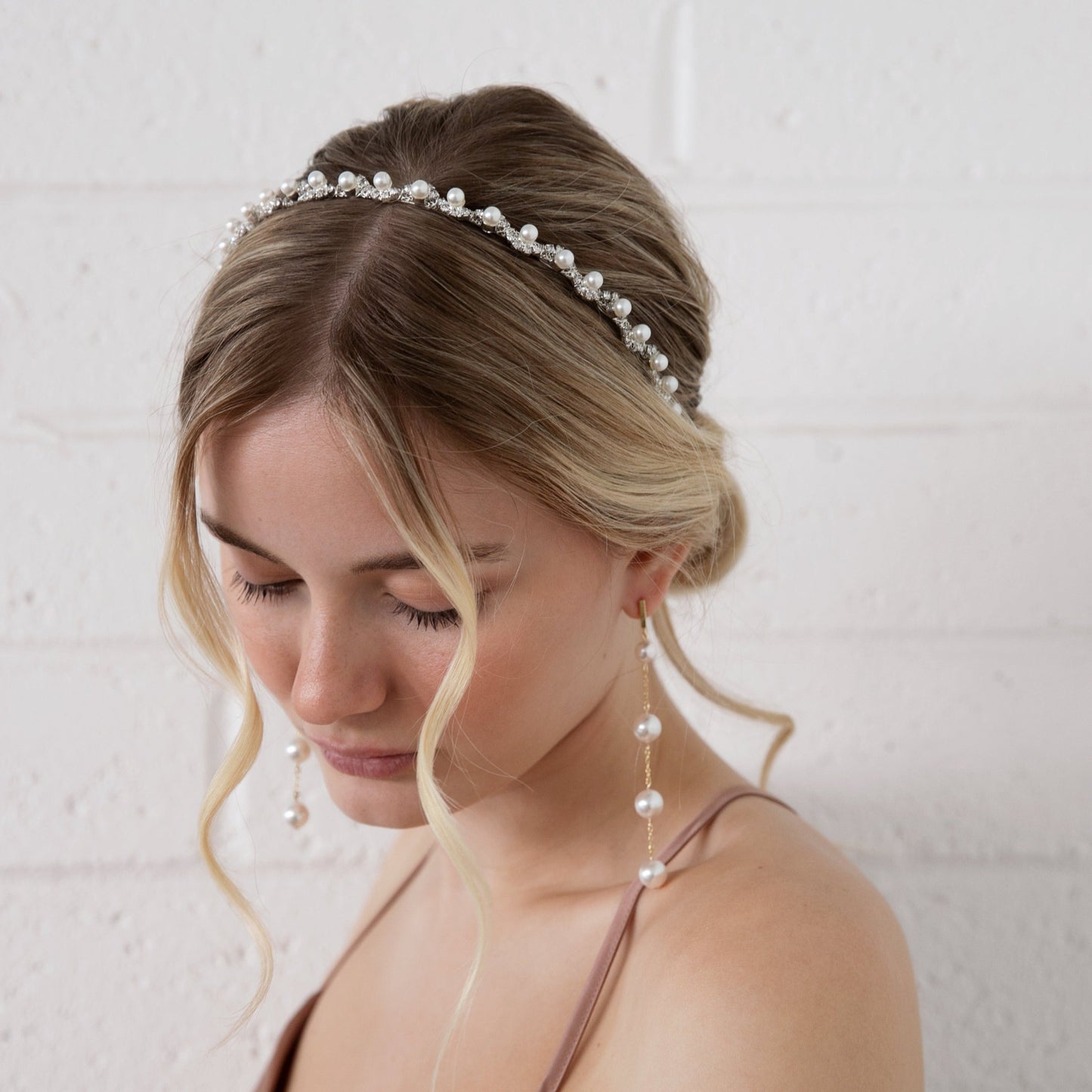 Pearl - Sparkle and Pearl Simple Headband