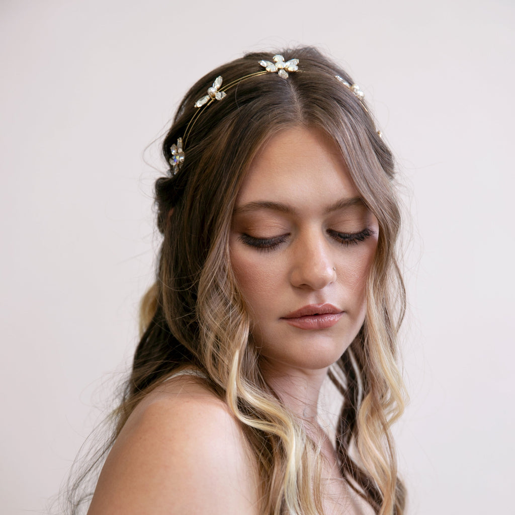 Rena - Sparkling Swarovski Headband, tiara