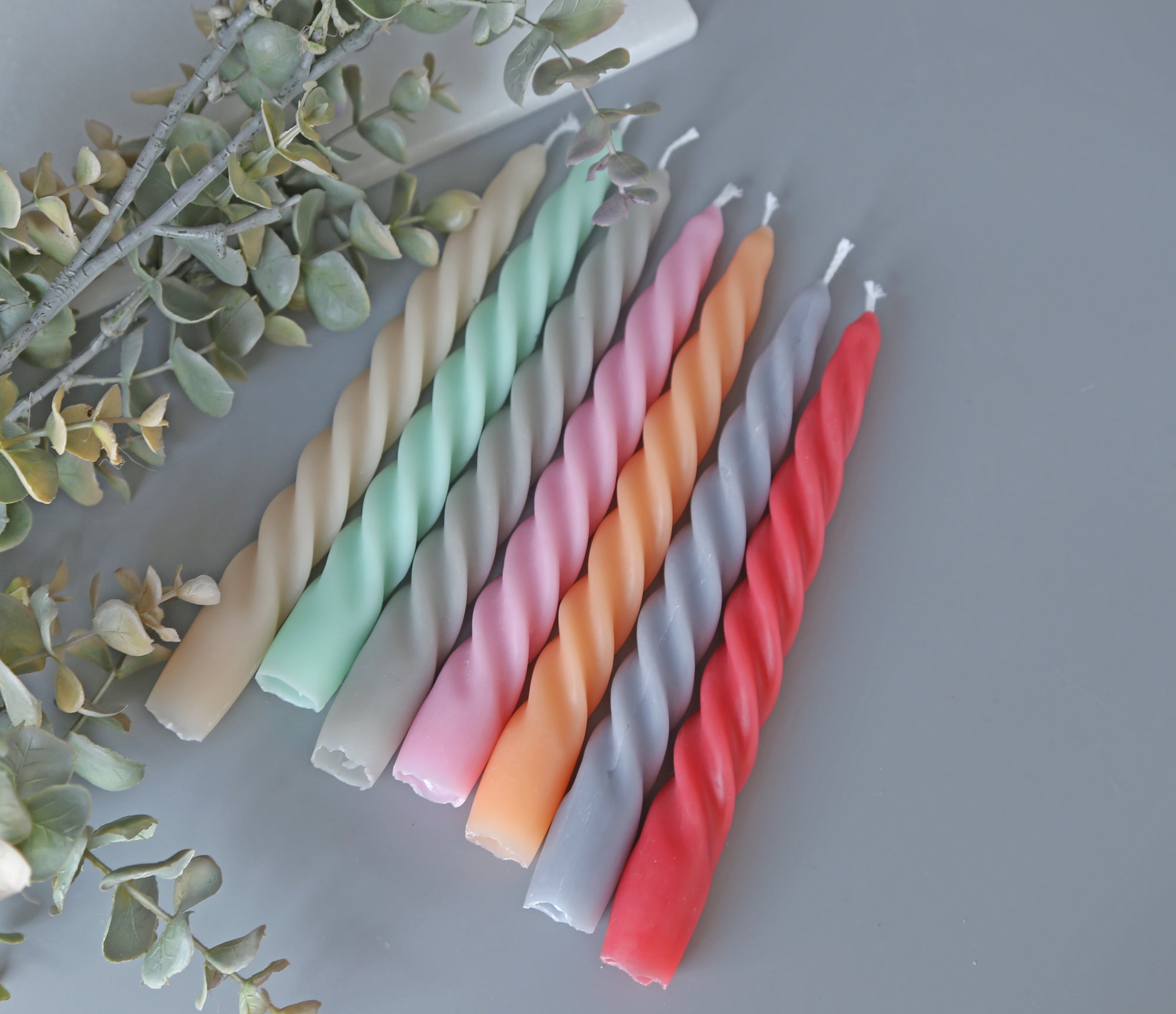 Taper Candles - Classic, Twisted, Spiral, and Diamond Patterned Candle ...