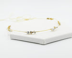 Tiny Art Deco Swarovski Cluster Crown