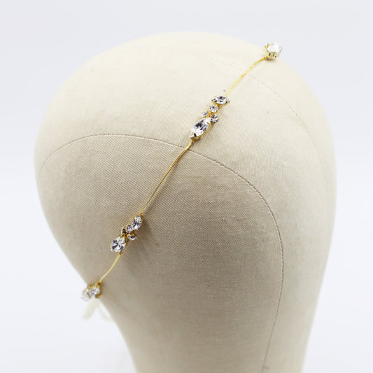 Tiny Art Deco Swarovski Cluster Crown
