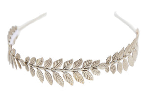 The Triple Goddess Headband - Silver or Golden Leaf