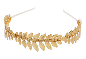 The Triple Goddess Headband - Silver or Golden Leaf