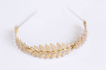 The Triple Goddess Headband - Silver or Golden Leaf
