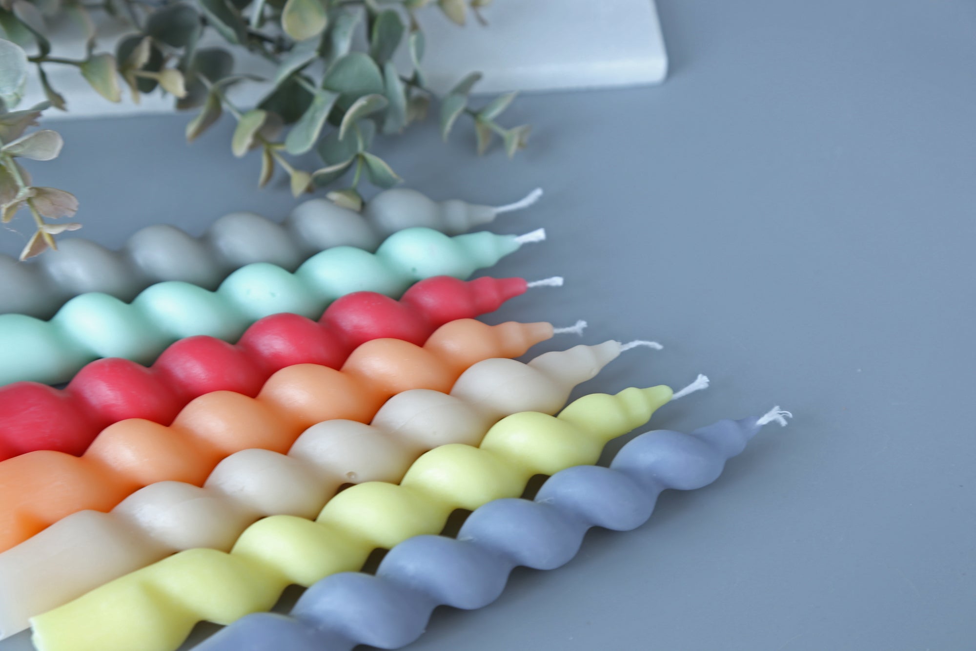 Taper Candles - Classic, Twisted, Spiral, and Diamond Patterned Candle ...